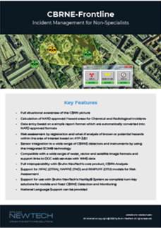 CBRNE-Frontline. Bruhn Newtech. CBRN incidents. 